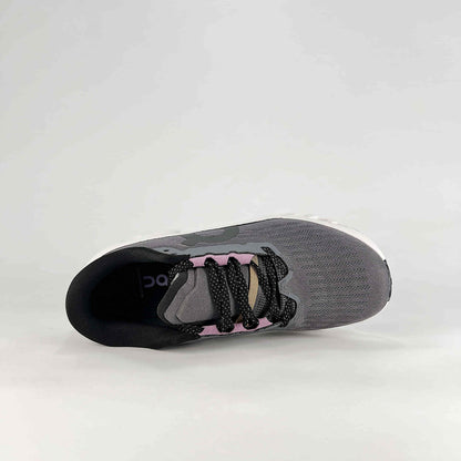 On Cloudmonster 3 – Unisex Lightweight Breathable Maximum Cushioning Running Shoes | Charcoal & Purple