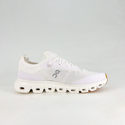 On Running Cloud 6 Versa – All White & Gum Unisex Lifestyle Running Shoes