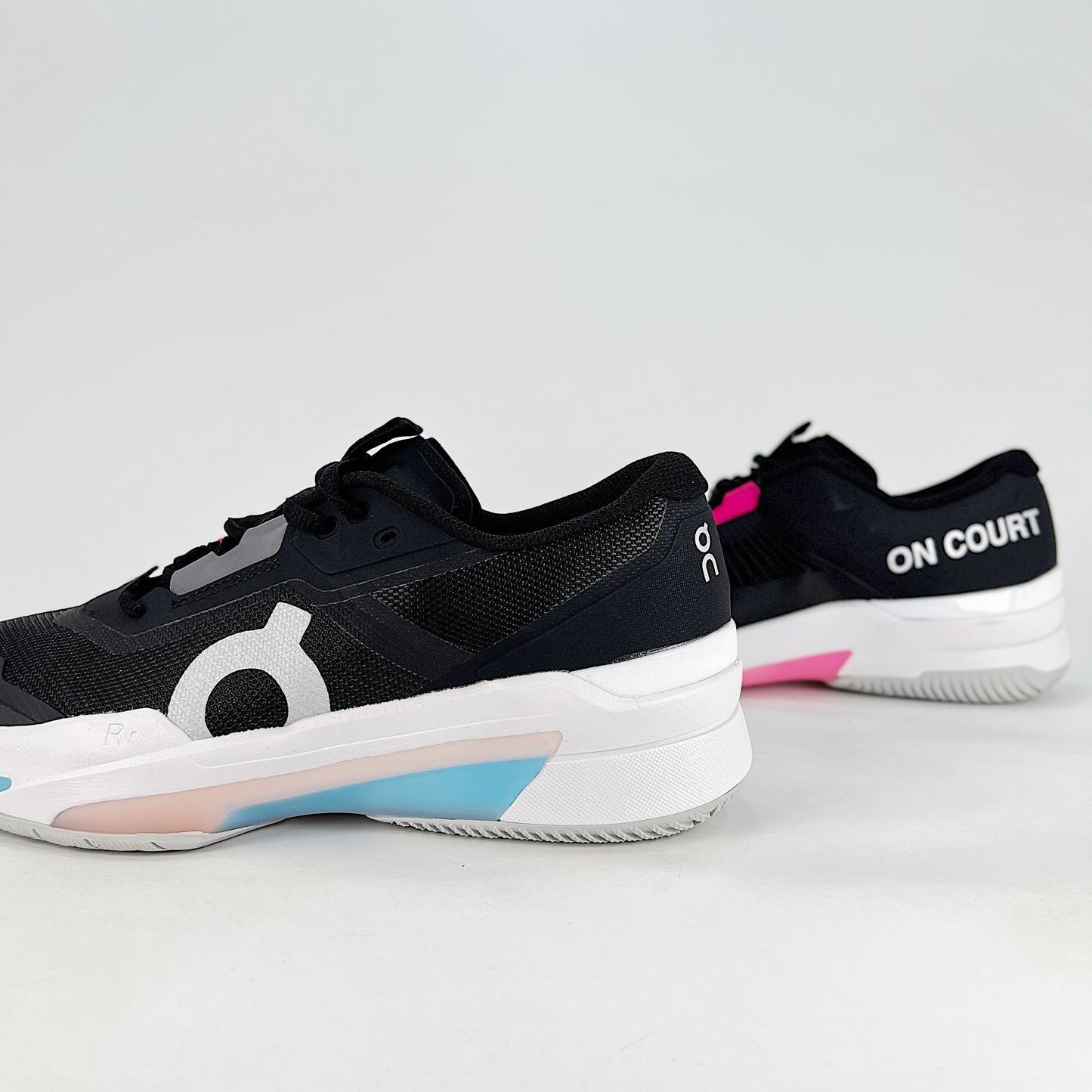 On The Roger Pro Fire – Black & Hot Pink Unisex Breathable Anti-Slip Tennis Shoes