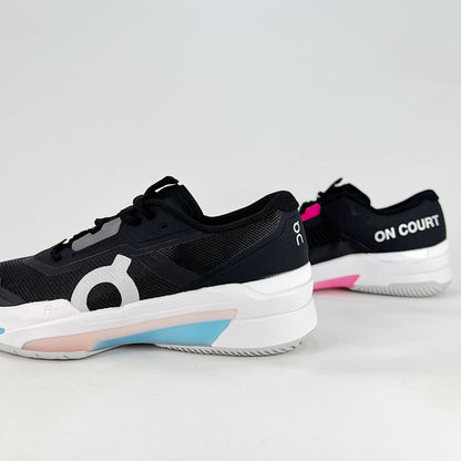 On The Roger Pro Fire – Black & Hot Pink Unisex Breathable Anti-Slip Tennis Shoes