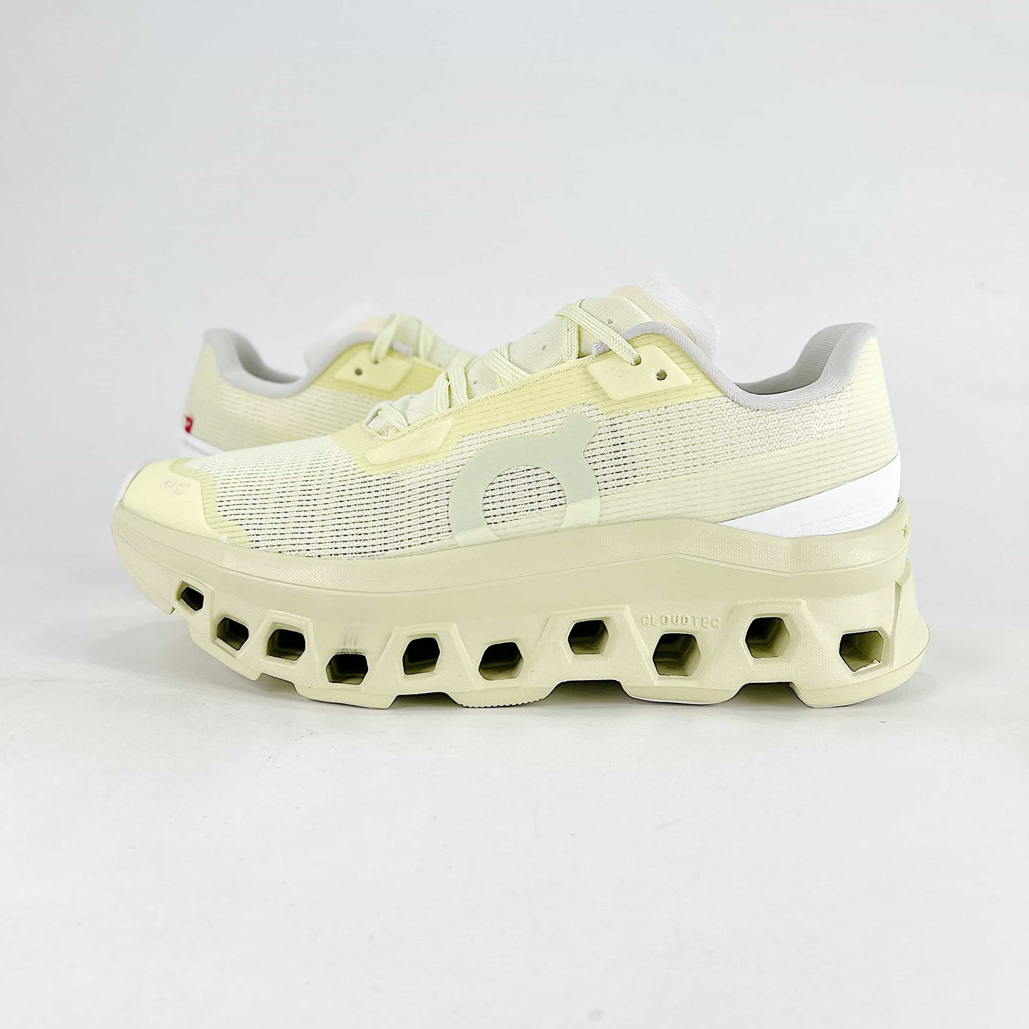 On Cloudmonster Void – Lemon Cream Unisex Lightweight Running & Street Shoes