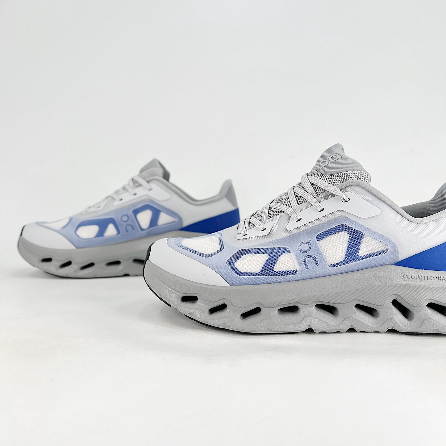 On Cloudtilt Remix – White & Cobalt Blue Men's Comfortable Soft Running & Lifestyle Shoes