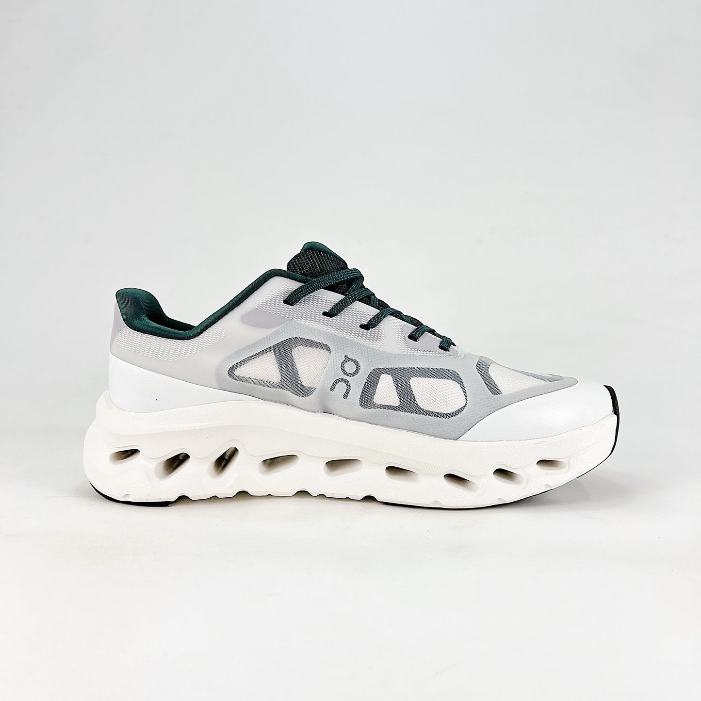 On Cloudtilt Remix – Glacier White & Forest Green Unisex Comfortable Supportive Running & Lifestyle Shoes