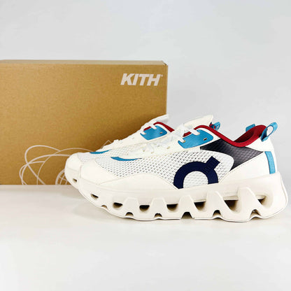 On x KITH K-Tech 2 – White, Navy Blue & Cyan Unisex Limited Edition Lifestyle Shoes