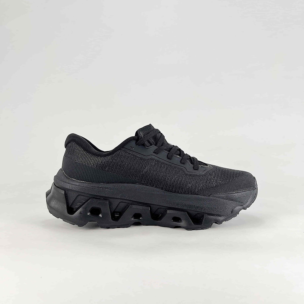 On Cloudmonster 3 Hyper – Women's Lightweight Breathable Maximum Cushioning Running Shoes | All Black