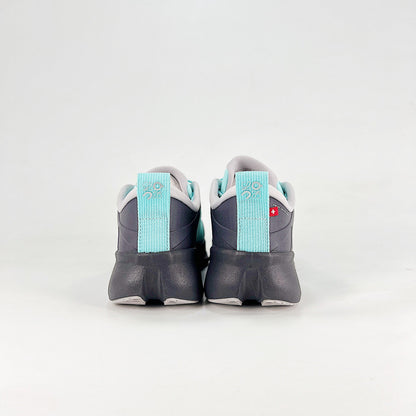 Loewe × On Cloudsolo – Unisex Lightweight Breathable Luxury Collaborative Running Shoes | Aqua Mint & Charcoal