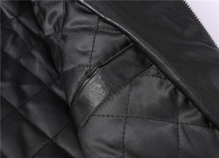 NEW-PP Leather Jacket