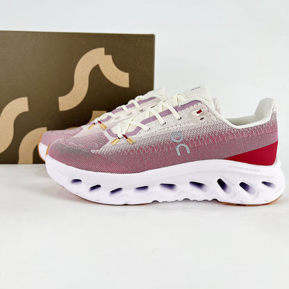 On Running Cloudeclipse – Rose & White Unisex High-Performance Road Running Shoes