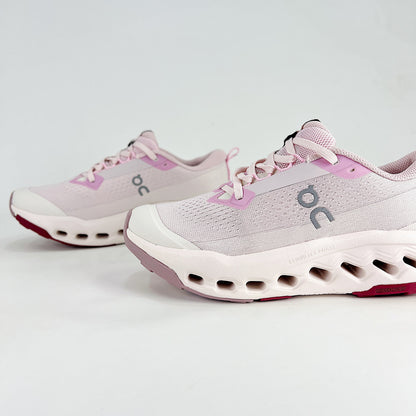 On Cloudsurfer – Pearl Pink & Lavender Women’s Lightweight Breathable Comfortable Running Shoes