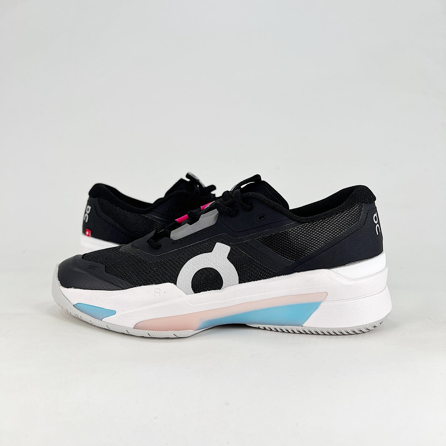 On The Roger Pro Fire – Black & Hot Pink Unisex Breathable Anti-Slip Tennis Shoes