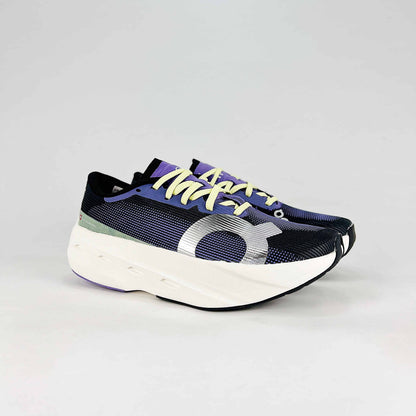 On Running Cloudboom Echo – Black, Indigo & Neon Unisex High-Performance Racing Shoes