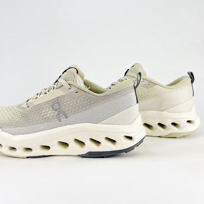 On Cloudsurfer Trail 2 – Sand & Sage Green Unisex Soft Cushioned Breathable Trail Running Shoes