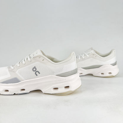 On Running Cloudmonster – All White Unisex Maximum Cushion Running Shoes
