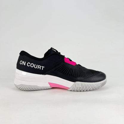 On The Roger Pro Fire – Black & Hot Pink Unisex Breathable Anti-Slip Tennis Shoes
