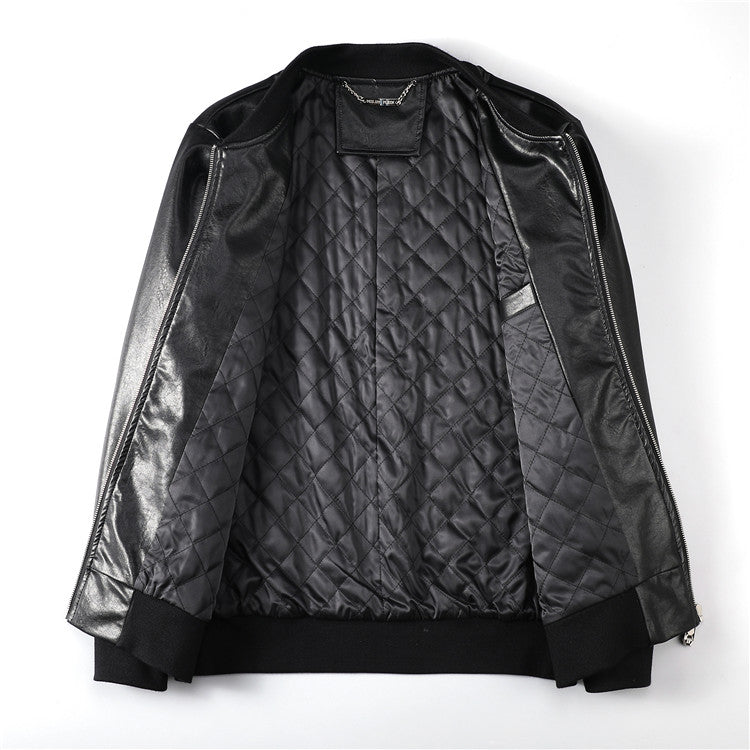 NEW-PP Leather Jacket