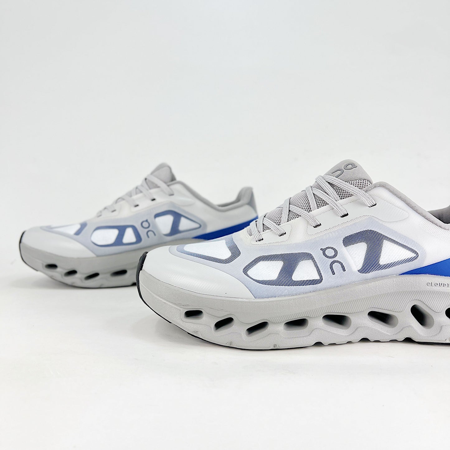 On Cloudtilt Remix – White & Cobalt Blue Unisex Comfortable Soft Running & Lifestyle Shoes
