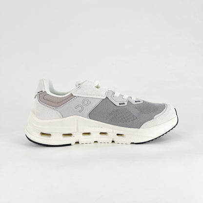 On Cloudnova Form – Steel Grey & Ice Grey Unisex Retro-Inspired Lightweight Comfortable Durable Lifestyle Sneakers