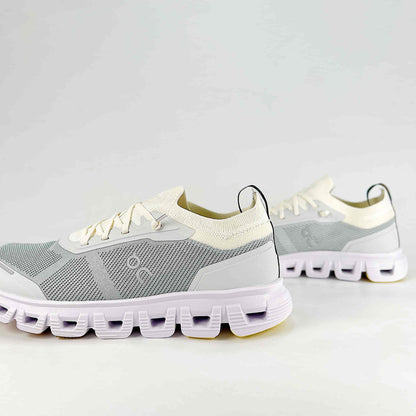 On Running Cloud 6 Versa – Grey & White Unisex Lifestyle Running Shoes