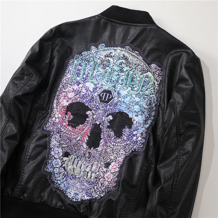 NEW-PP Leather Jacket
