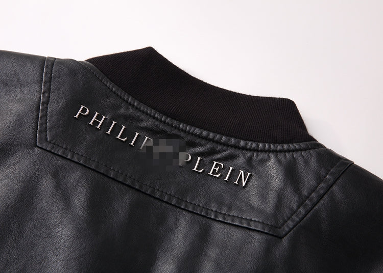 NEW-PP Leather Jacket