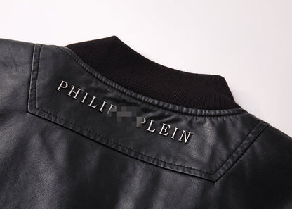 NEW-PP Leather Jacket
