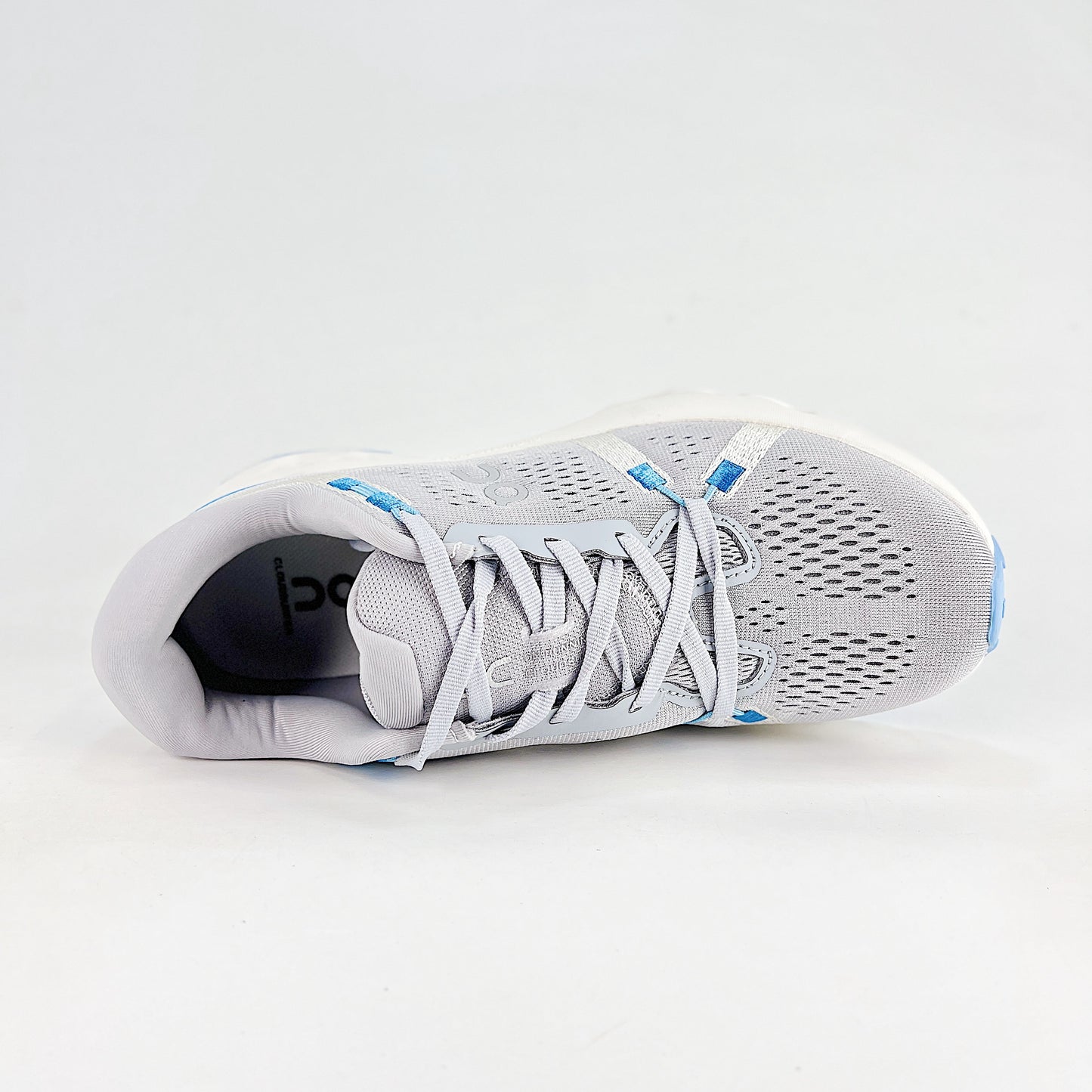 On Cloudsurfer 2 – Ice Grey & Azure Blue Unisex Soft Cushioned Breathable Running Shoes