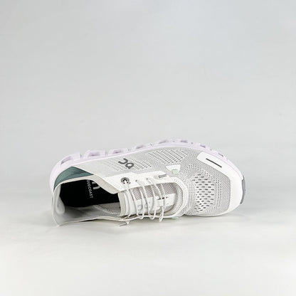 On Cloud 6 Coast – White & Sage Green Unisex Lightweight Breathable Running & Lifestyle Shoes