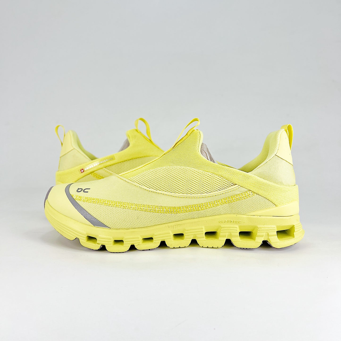On Running Cloud X 4 – Neon Yellow Unisex Slip-On Training & Lifestyle Running Shoes