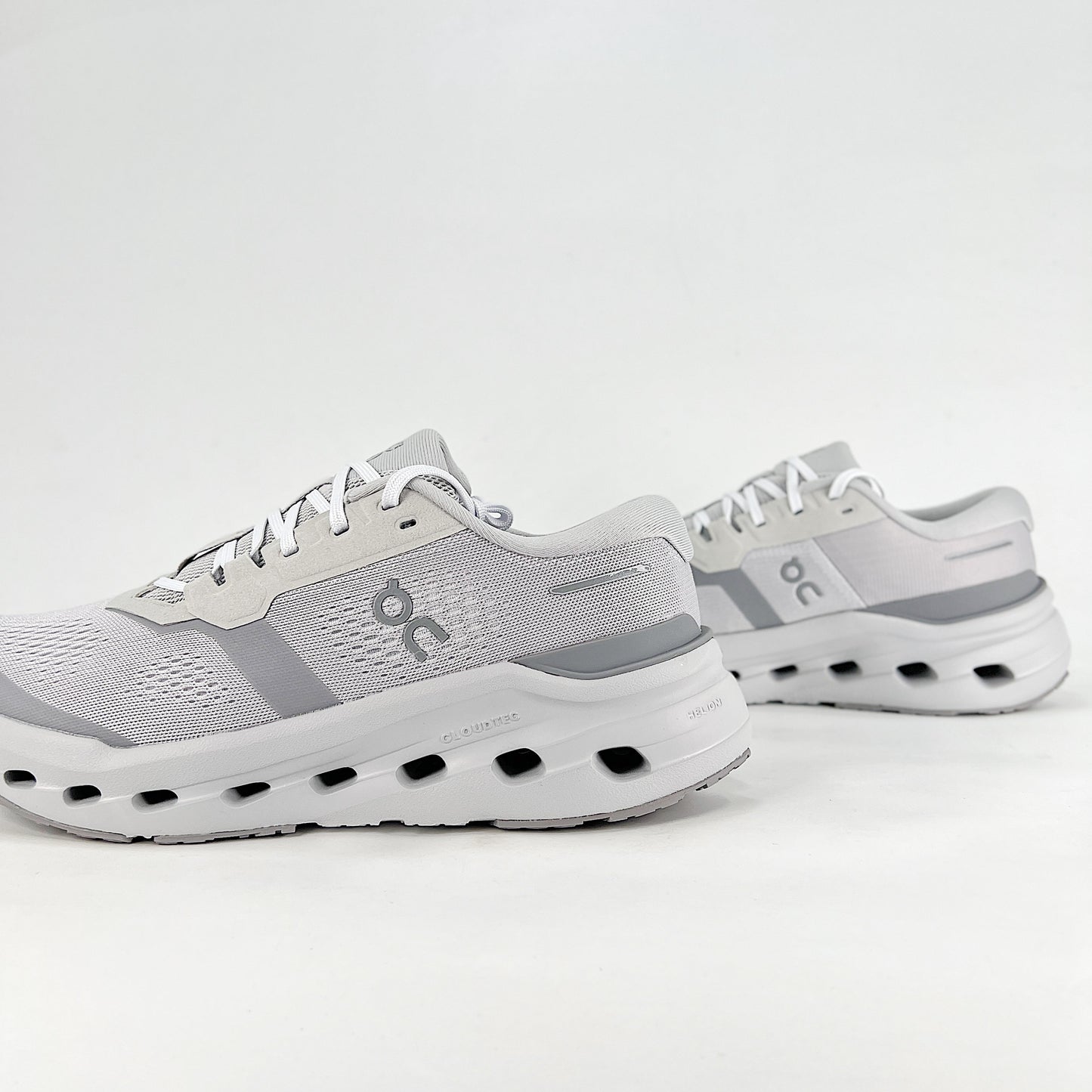 On Cloudrunner 3 – White & Glacier Grey Unisex Lightweight Breathable Running & Lifestyle Shoes
