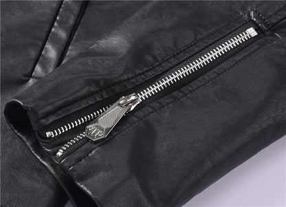 NEW-PP Leather Jacket