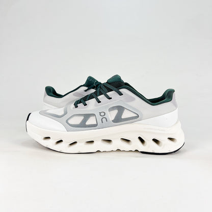 On Cloudtilt Remix – Glacier White & Forest Green Unisex Comfortable Supportive Running & Lifestyle Shoes