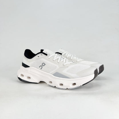 On Running Cloudmonster – White & Black Unisex Maximum Cushion Running Shoes