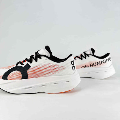 On Running Cloudboom Echo – White & Flame Men's Lightweight Racing Shoes