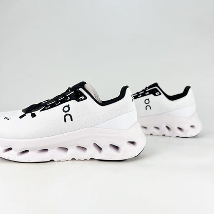On Running Cloudeclipse – White & Black Unisex High-Performance Road Running Shoes