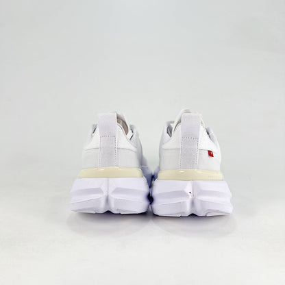 On Running Cloudmonster – All White Unisex Maximum Cushion Road Running Shoes