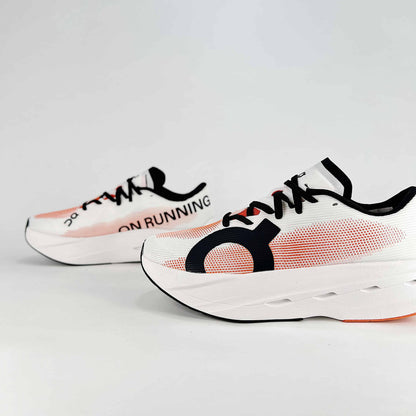 On Running Cloudboom Echo – White & Flame Men's Lightweight Racing Shoes