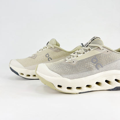On Cloudsurfer Trail 2 – Sand & Sage Green Unisex Soft Cushioned Breathable Trail Running Shoes