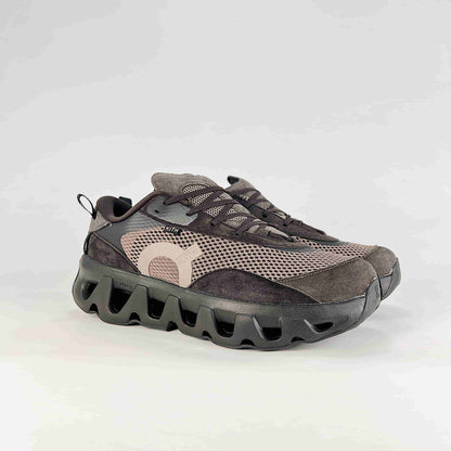 On Running x KITH Cloudrift – Dark Chocolate Brown & Taupe Unisex Limited Edition Lifestyle Shoes