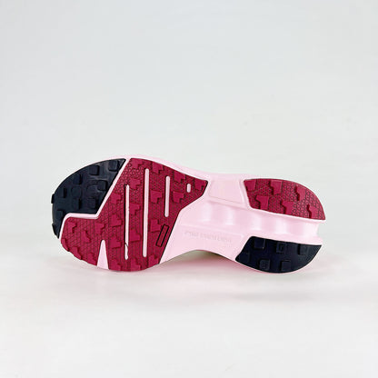 On Cloudsurfer – White & Blush Pink Unisex Soft Cushioned Breathable Running Shoes