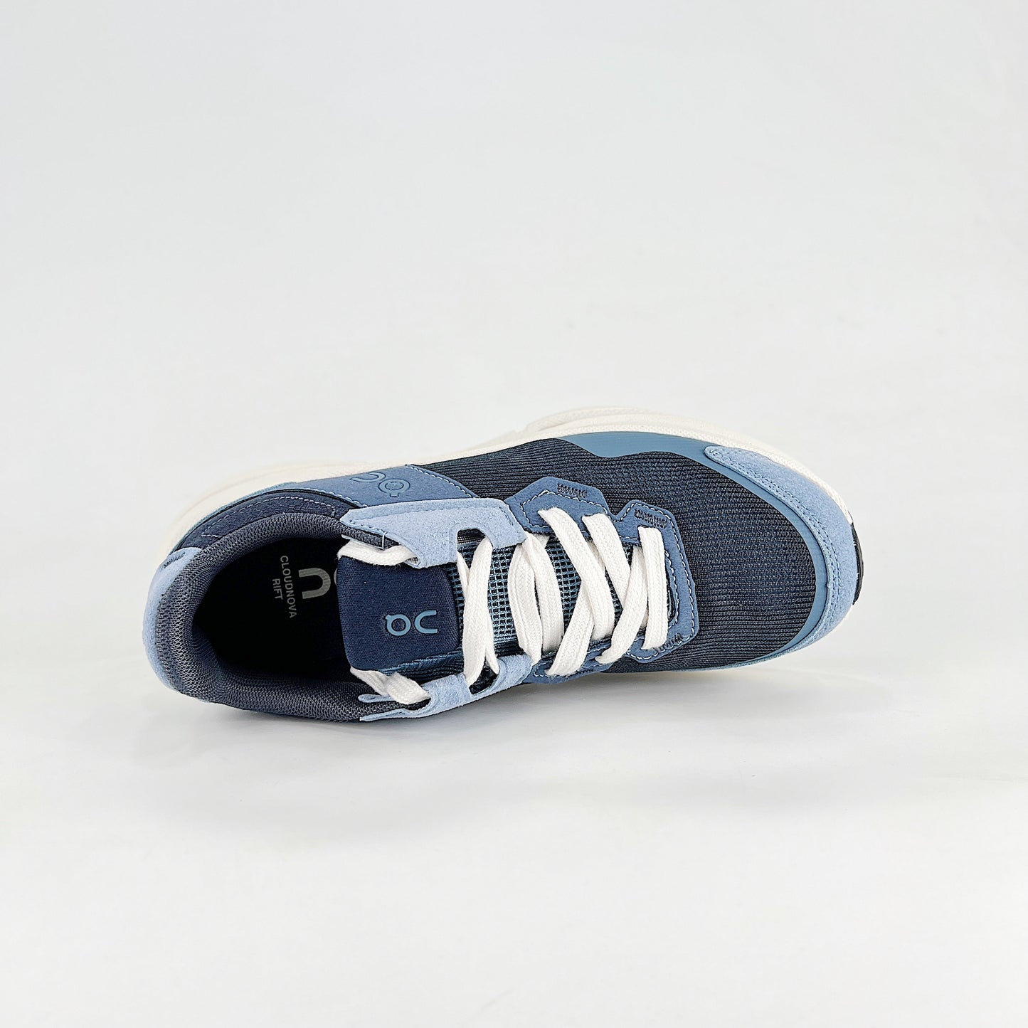 On Cloudnova Form – Navy Blue & Steel Blue Unisex Retro-Inspired Lightweight Lifestyle Sneakers