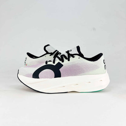 On Running Cloudboom Echo – White & Lavender Women's Lightweight Racing Shoes