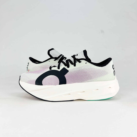 On Running Cloudboom Echo – White & Lavender Women's Lightweight Racing Shoes