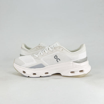 On Running Cloudmonster – All White Unisex Maximum Cushion Running Shoes