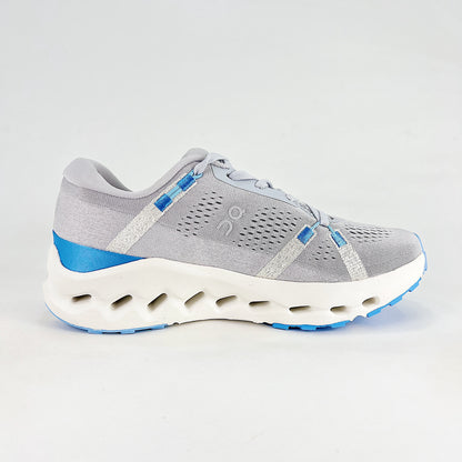 On Cloudsurfer 2 – Ice Grey & Azure Blue Unisex Soft Cushioned Breathable Running Shoes