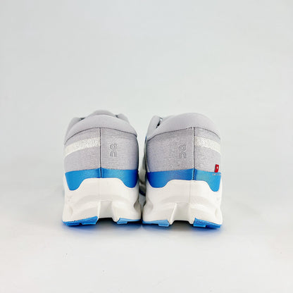 On Cloudsurfer 2 – Unisex Lightweight Breathable Soft Cushioned Road Running Shoes | White & Pearl Gray