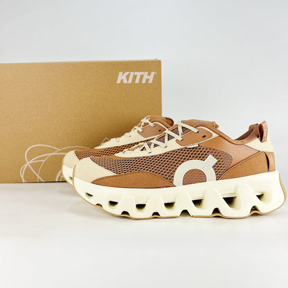 On Running x KITH Cloudrift – Dark Chocolate Brown & Taupe Unisex Limited Edition Lifestyle Shoes
