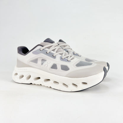 On Cloudtilt Remix – Silver & White Unisex Comfortable Supportive Running & Lifestyle Shoes