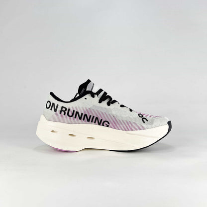 On Running Cloudboom Echo – White & Flame Women's Lightweight Racing Shoes