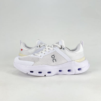 On Running Cloudmonster – All White Unisex Maximum Cushion Road Running Shoes