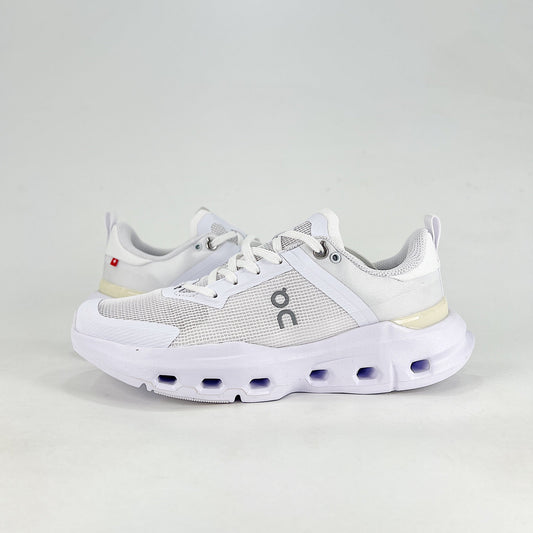 On Running Cloudmonster – All White Unisex Maximum Cushion Road Running Shoes